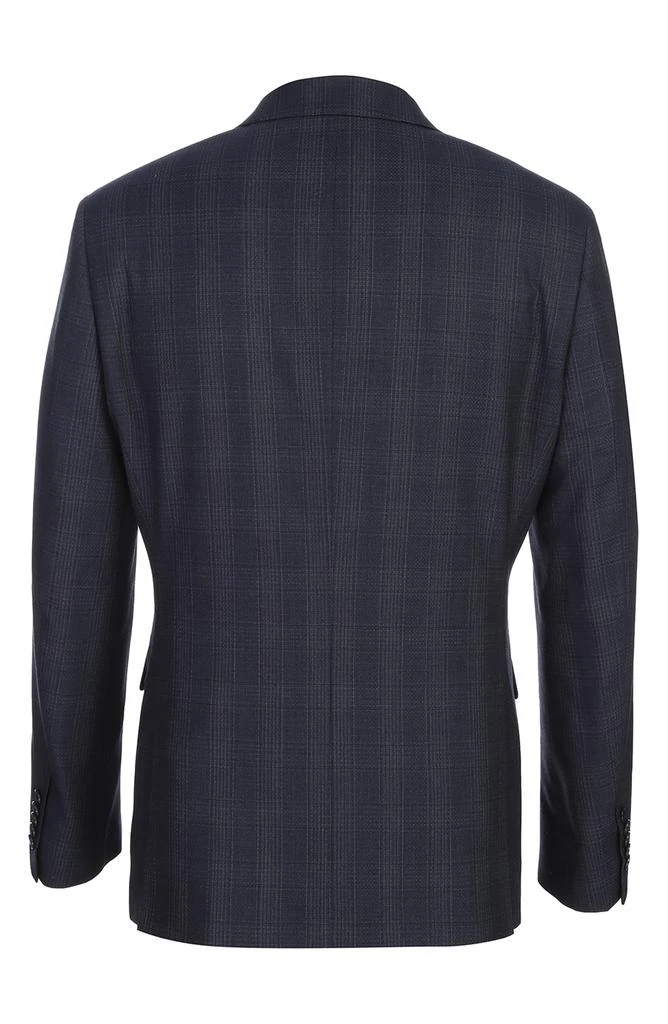 English Laundry Peak Lapel Wool Blend Suit 6