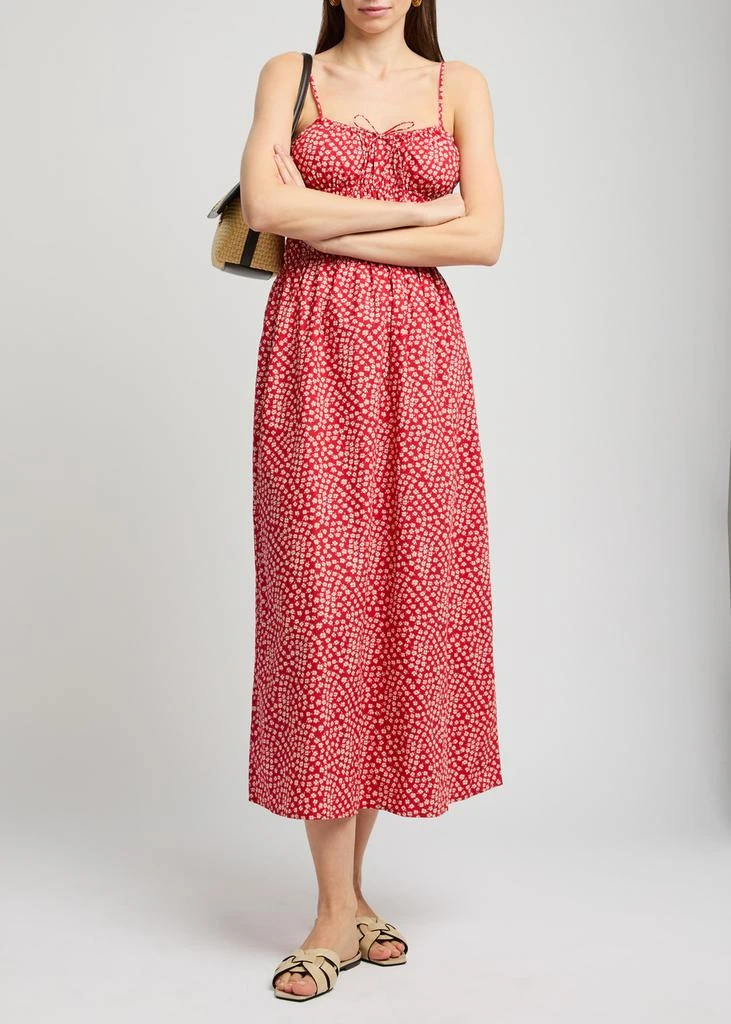 FAITHFULL THE BRAND Marianne floral-print cotton midi dress 4