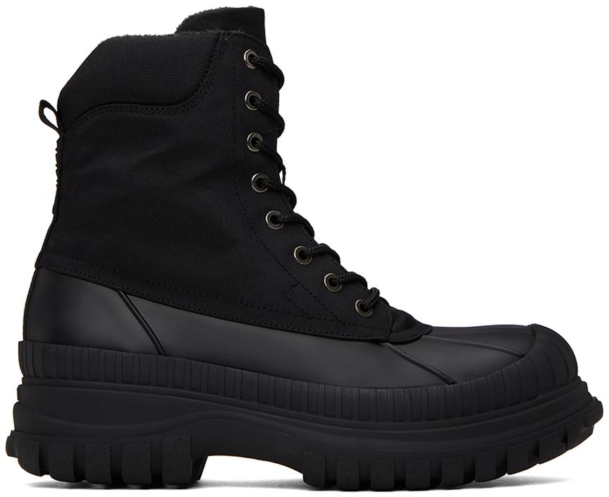 GANNI｜BOOTS (BLACK OUTDOOR CHELSEA BOOTS (S2273 099)) Ganni Black Outdoor Chelsea Boots - Shoes - BeyondStyle