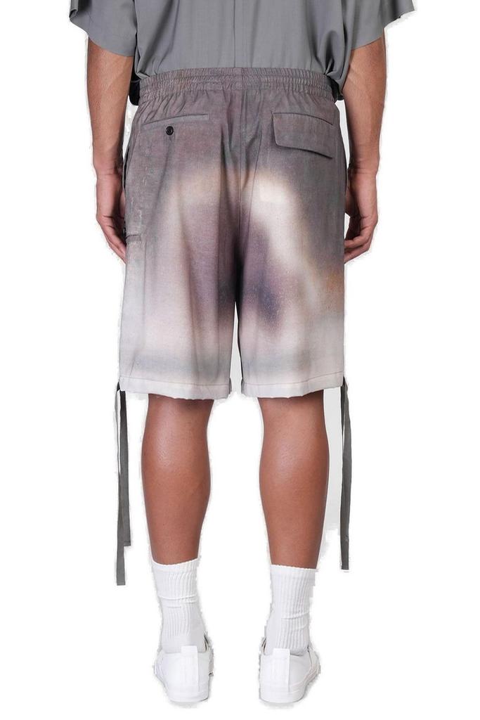 UNDERCOVER Undercover Logo Printed Drawstring Shorts