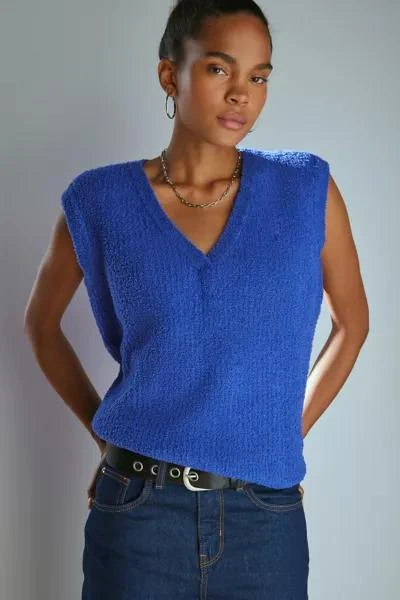 Puma Puma Yona Fuzzy Knit Vest Top 1