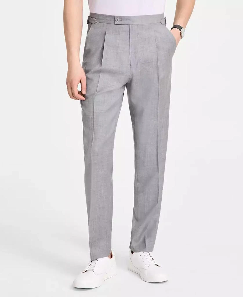 Calvin Klein Men's Slim-Fit Wool Dress Pants 3
