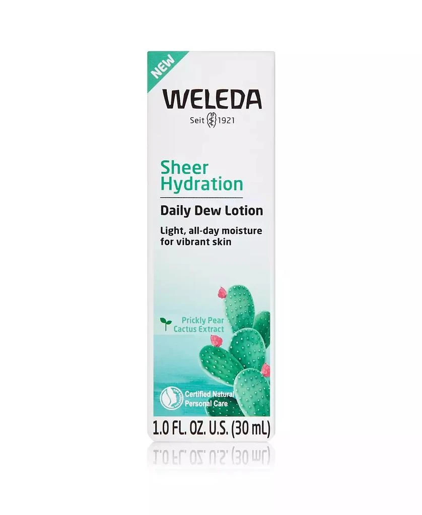 Weleda Sheer Hydration Daily Dew Facial Lotion, 1.0 oz 2