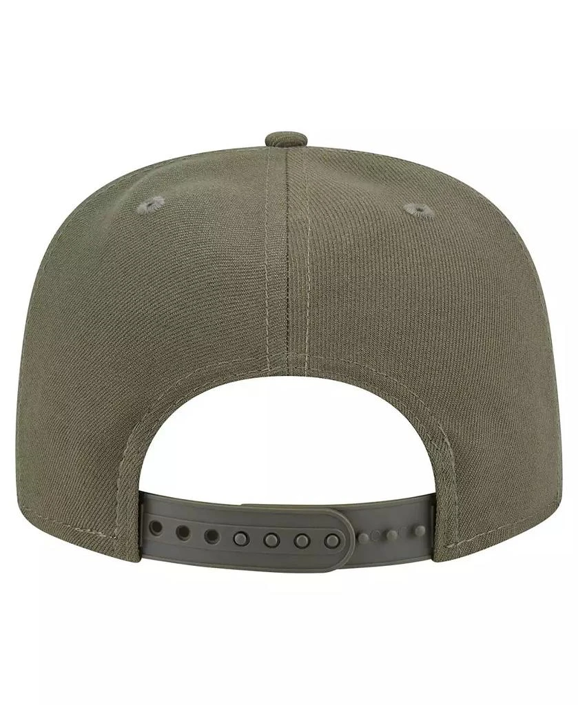 New Era Men
s Olive Denver Broncos Color Pack A-Frame 9FIFTY Snapback Hat 2