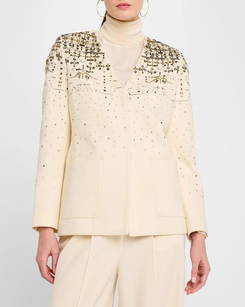 Kobi Halperin Brantley Beaded Wool Jacket 4