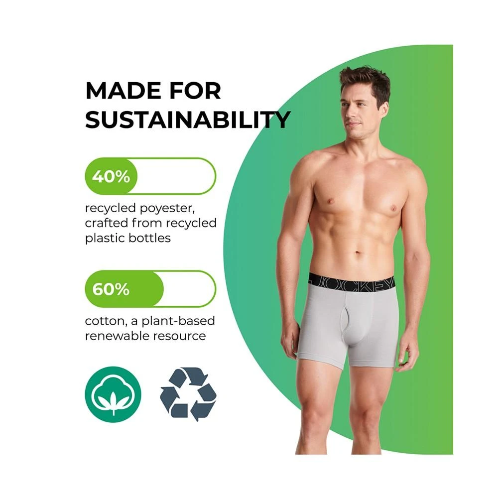Jockey ActiveBlend® 7" Midway® Brief - 4 Pack 8