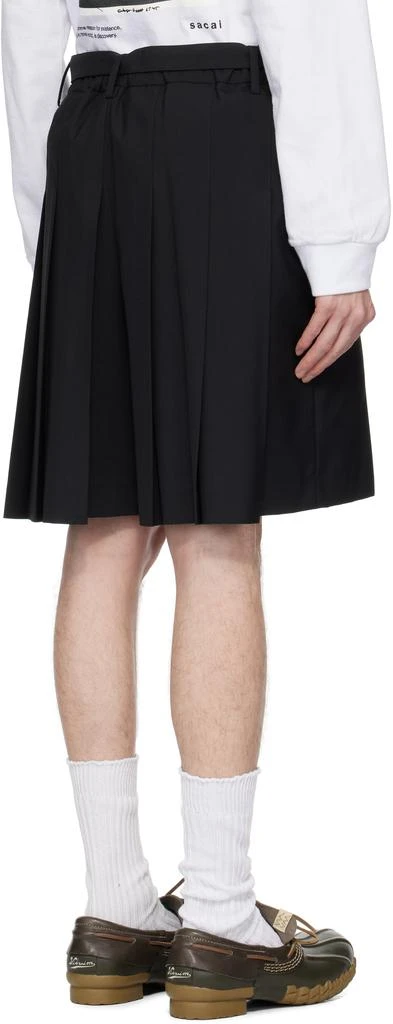 Sacai Black Suiting Shorts 3