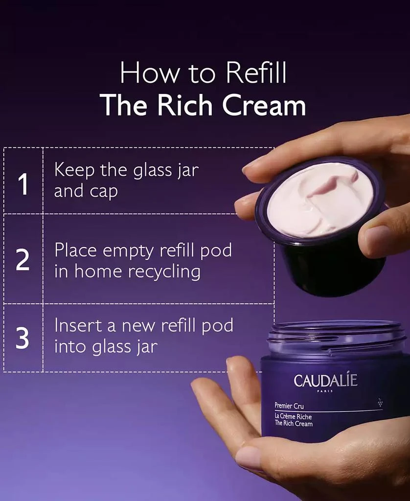 Caudalie Premier Cru The Rich Cream Moisturizer With Ceramides, 1.6 oz. 3