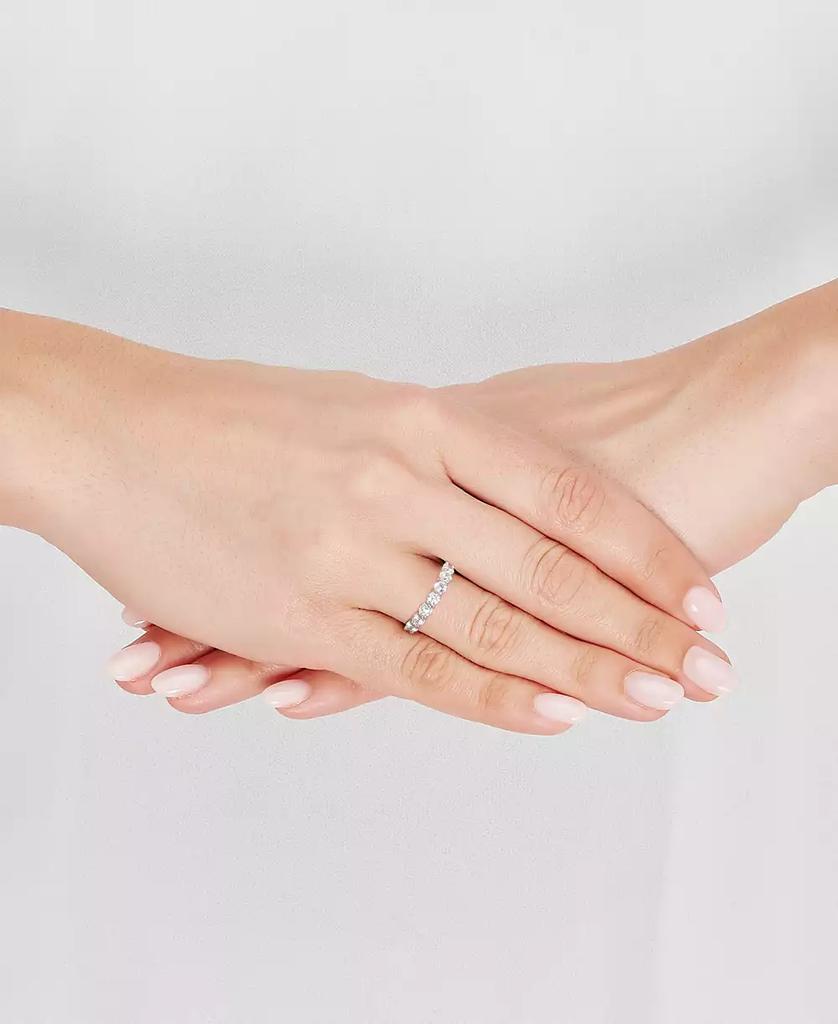 Arabella Sterling Silver Ring, Cubic Zirconia 7-Stone Ring (2-1/6 ct. t.w.)