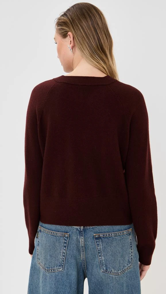 Vince Velvet Trim Cardigan 2
