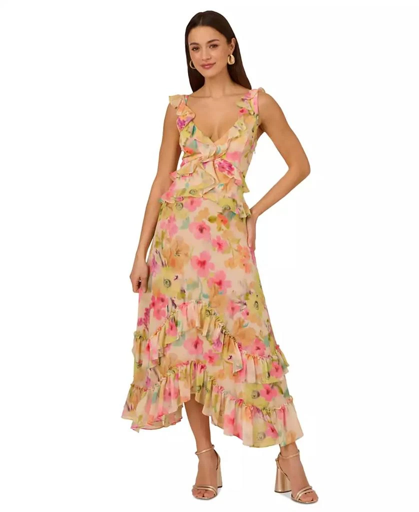Adrianna Women's Ruffled High-Low Dress 2