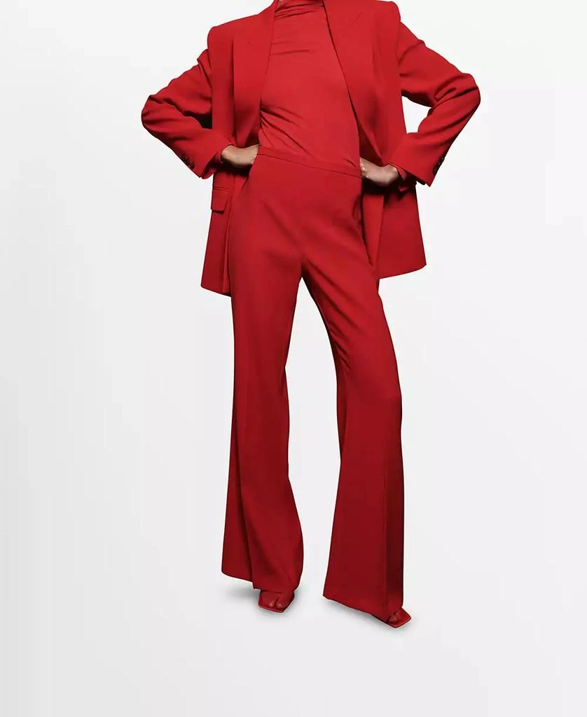 Mango Women
s High-Waist Suits Pants 4