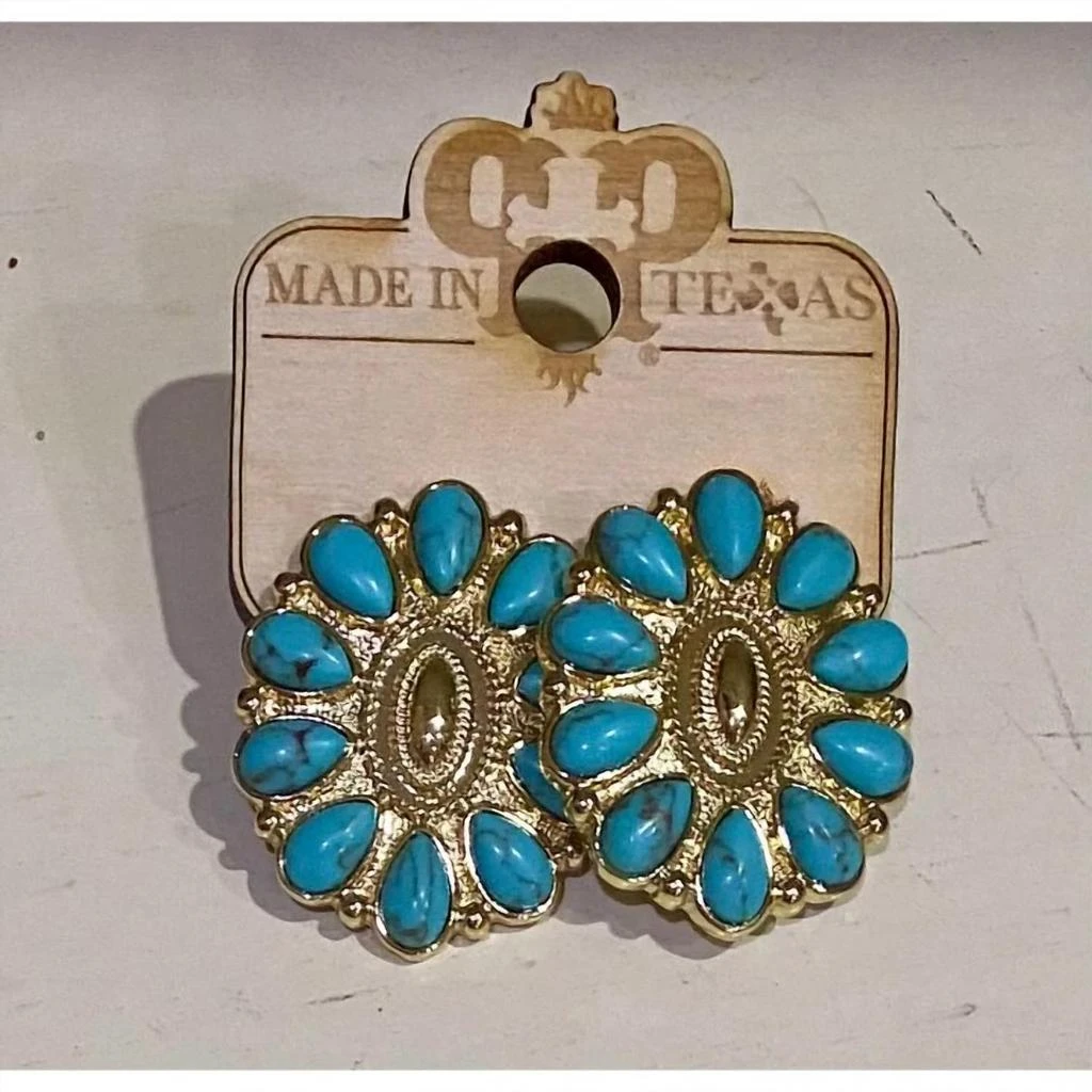 Pink Panache Pink Panache - Women
s Concho Post Earrings