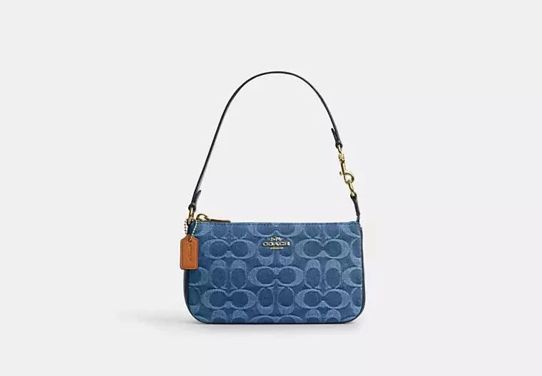 Coach Nolita 19 In Signature Denim