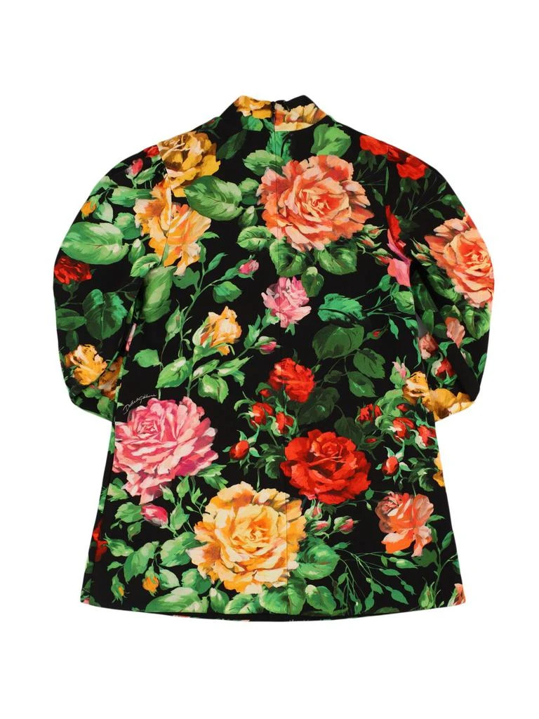 Dolce & Gabbana Printed Cotton Blend Dress 2