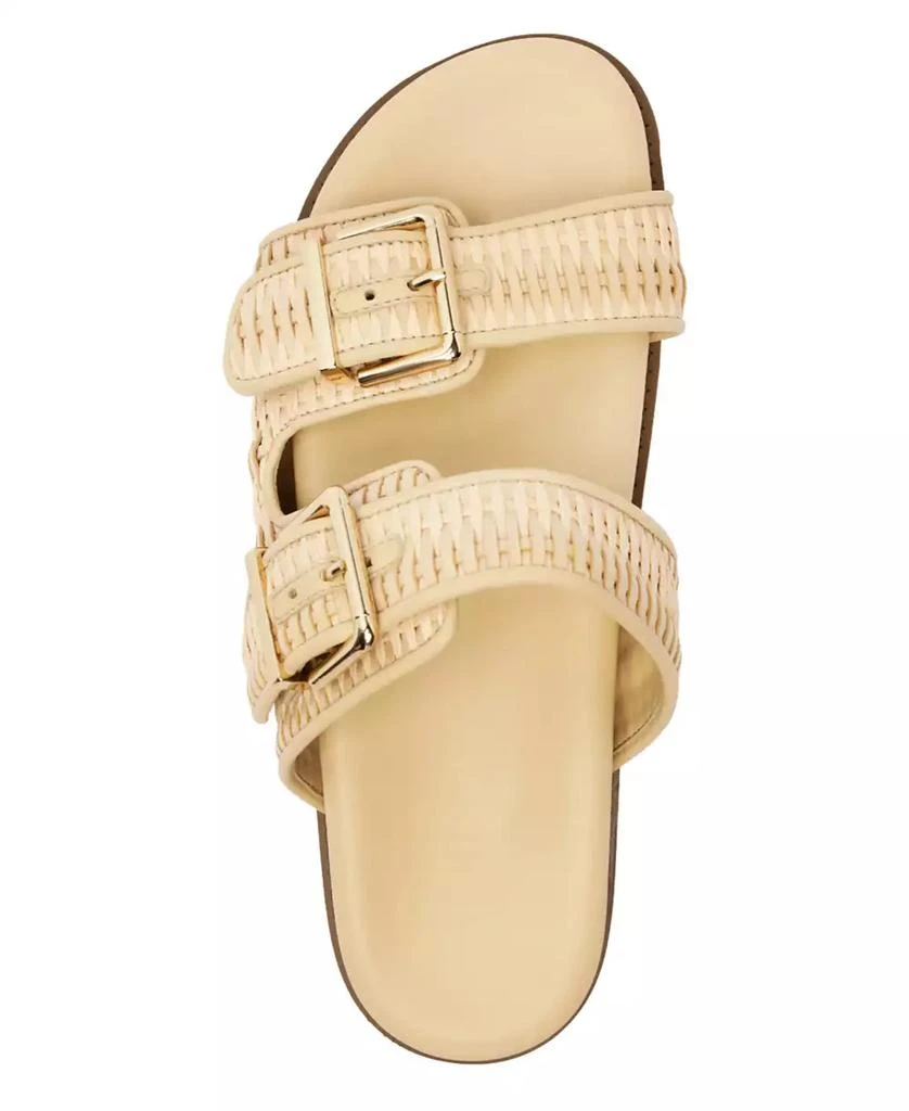 Schutz Women's Naomi Round Toe Flat Sandals 4