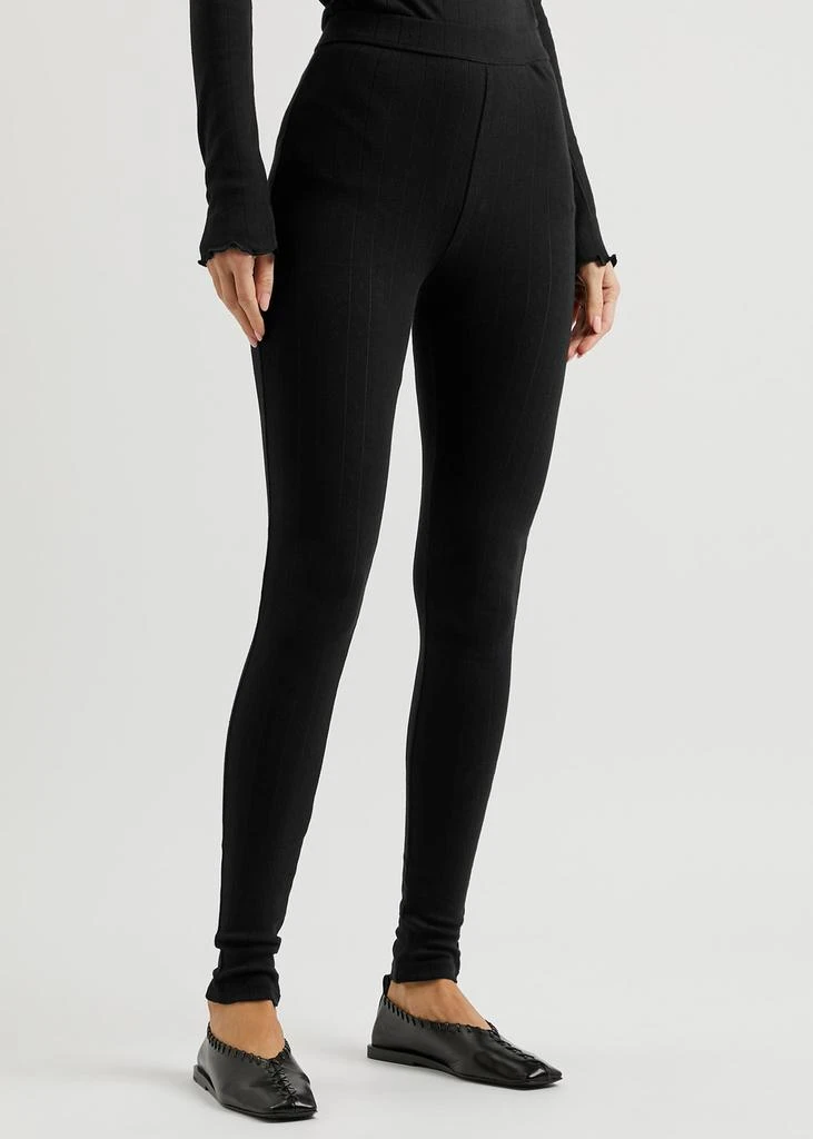 SKALL STUDIO Edie pointelle jersey leggings 2
