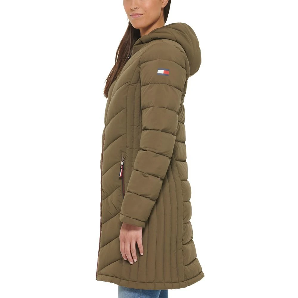 Tommy Hilfiger Women's Hooded Packable Puffer Coat 3