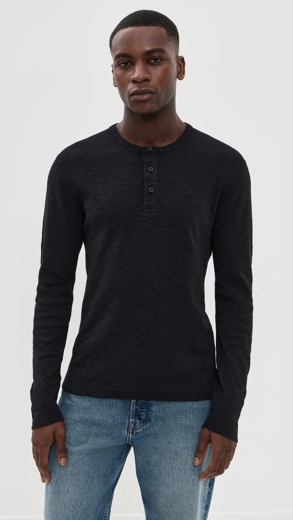 REIGNING CHAMP 1x1 Slub Slim Henley 6