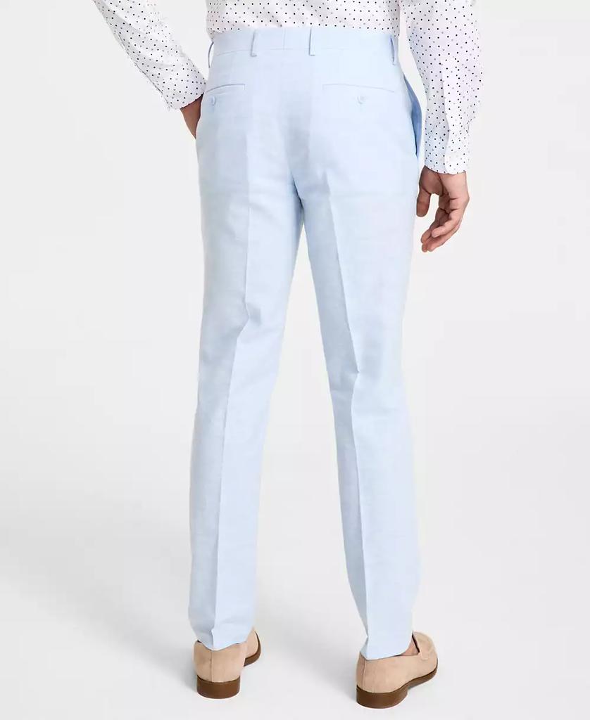 Bar III Men
s Slim-Fit Linen Suit Pants, Exclusively at Macy
s