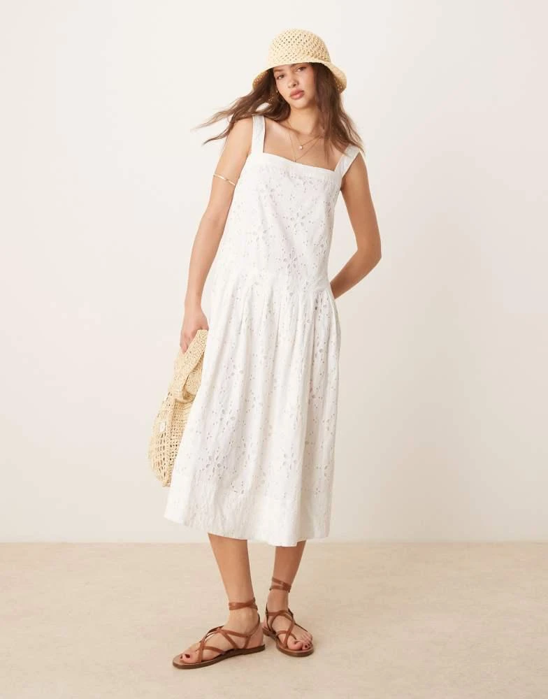 ruffled v neck dress Zapakasa Women Ivory Ruffled High-Low Rehearsal Dinner A Line Tiered V-Neck  Boho Western Wedding Dress main image 1