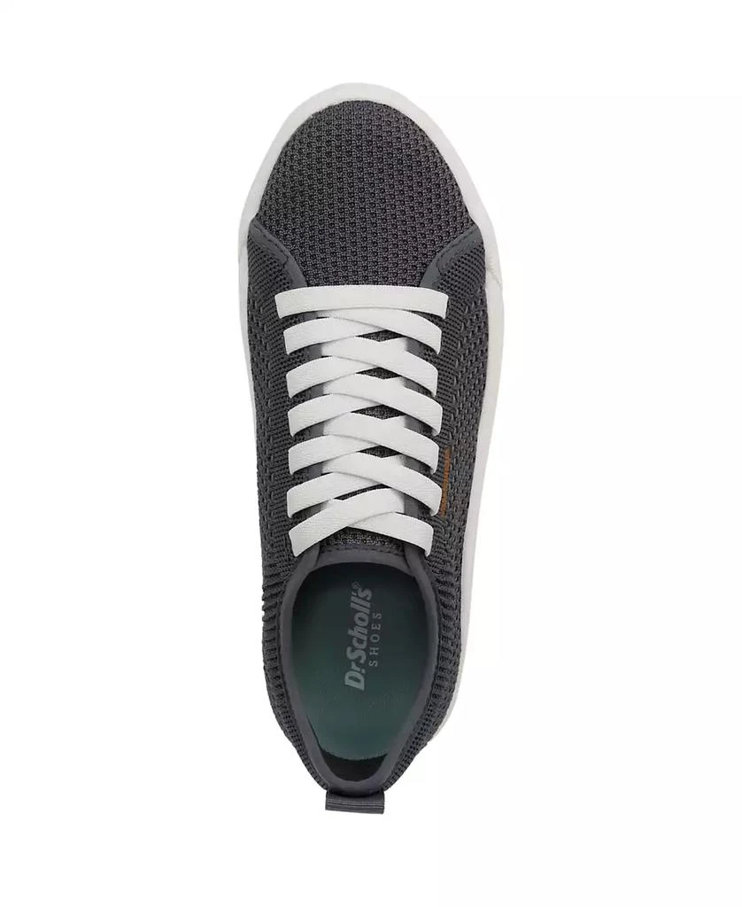 Dr. Scholl's Women's Time Off Knit Lace Up Platform Sneakers 4
