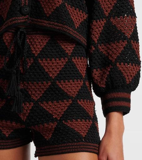 ANNA KOSTUROVA Malia crochet cotton cardigan 5