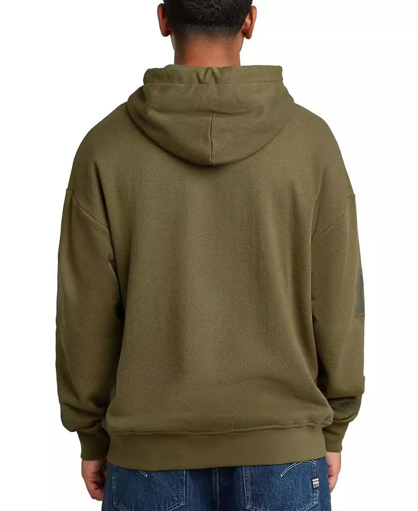 G-Star Men's Relaxed Fit Long Sleeve Multi-Logo Graphic Hoodie 2