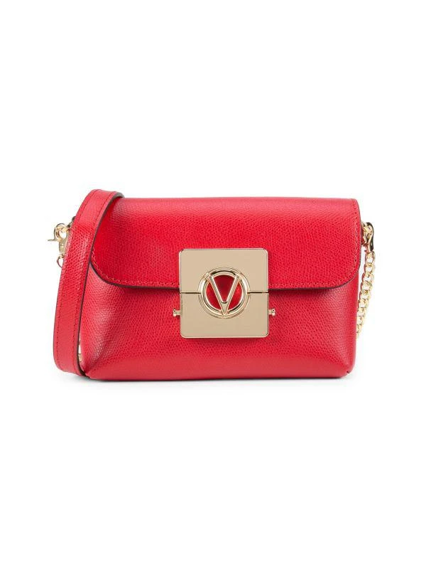 Mario Valentino Lilou Logo Leather Crossbody Bag 1