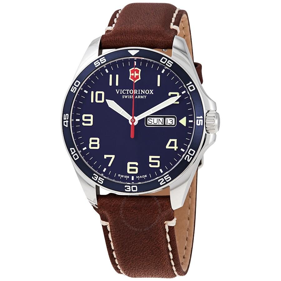 Victorinox Fieldforce Quartz Blue Dial Men's Watch 241848