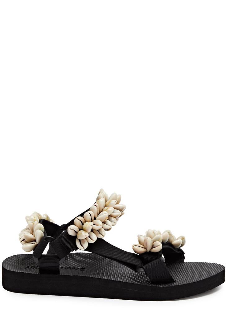 ARIZONA LOVE Trekky shell-embellished sandals