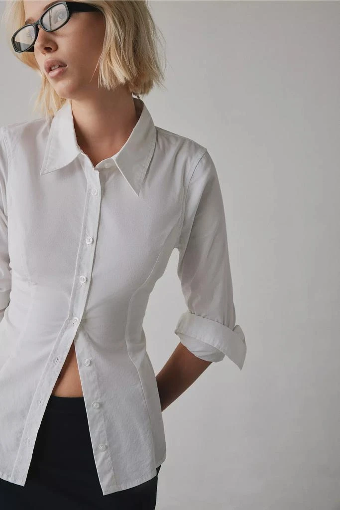 Urban Outfitters UO Leilani Slim Button Up Shirt 1