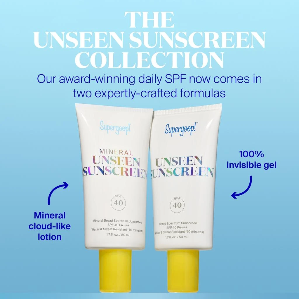 Supergoop! Supergoop! Unseen Sunscreen Mineral SPF 40 50ml 10