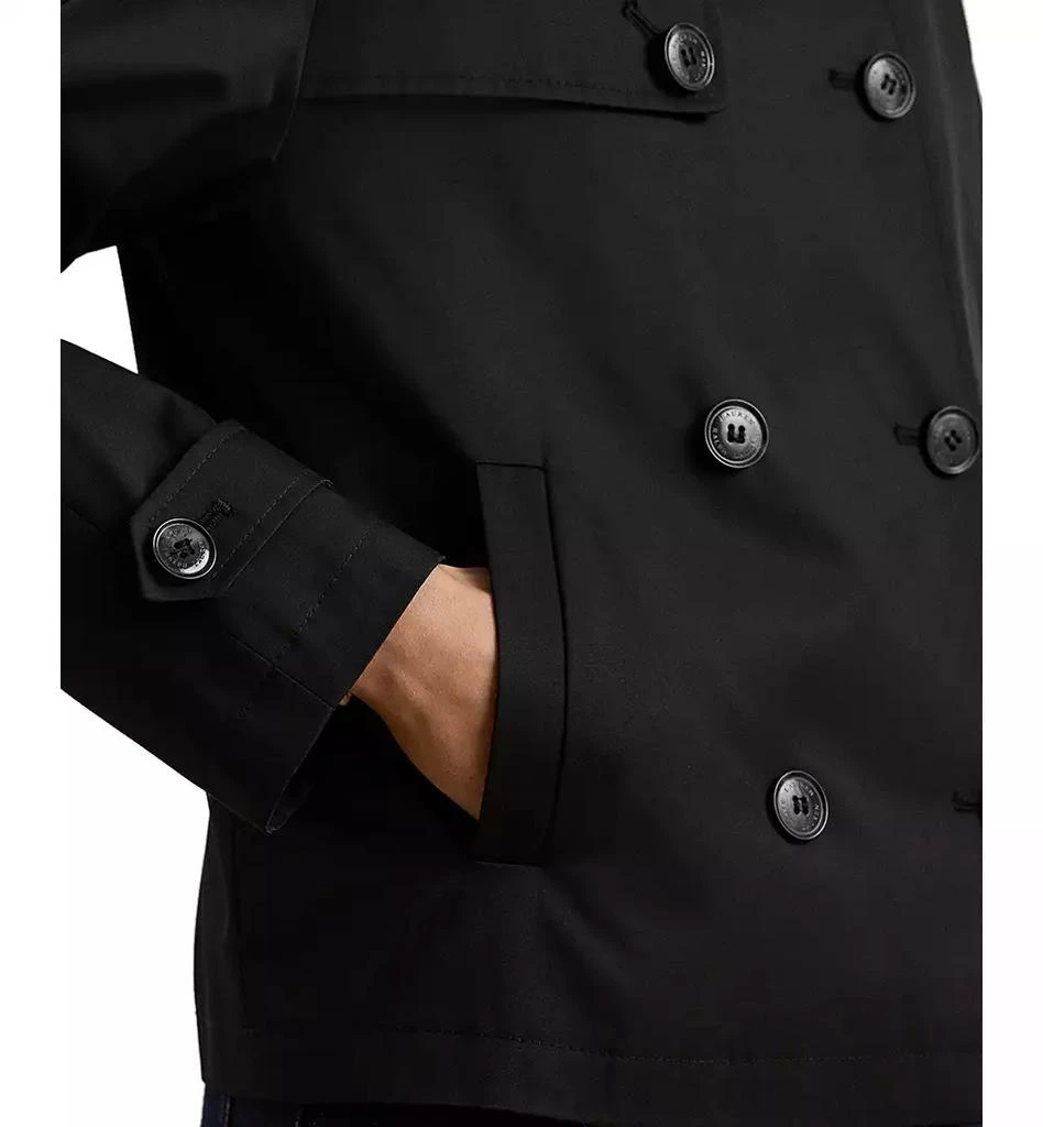 Ralph Lauren Women's Short Double-Breasted Trench Coat 5