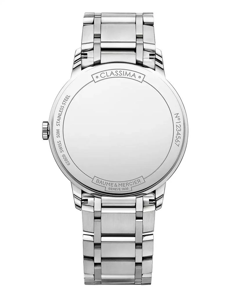 Baume & Mercier Men's Swiss Classima Stainless Steel Bracelet Watch 40mm M0A10382 2