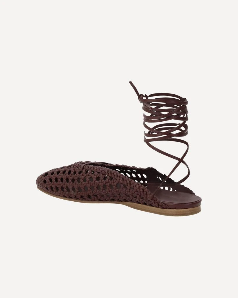 FORTE_FORTE Leather net-effect Mules 5