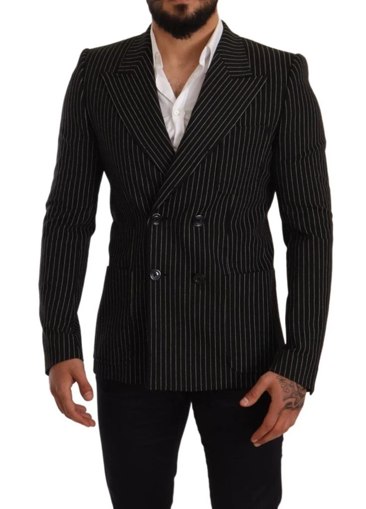 Dolce 
Gabbana Striped Slim Fit Coat Men
s Blazer