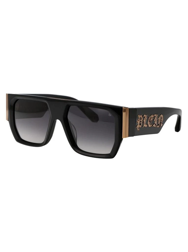 Philipp Plein Women Sunglasses Black Gradient Square SPP067 0700 NEW AUTHENTIC PHILIPP PLEIN SPP067/0700 - Sunglasses main image 4