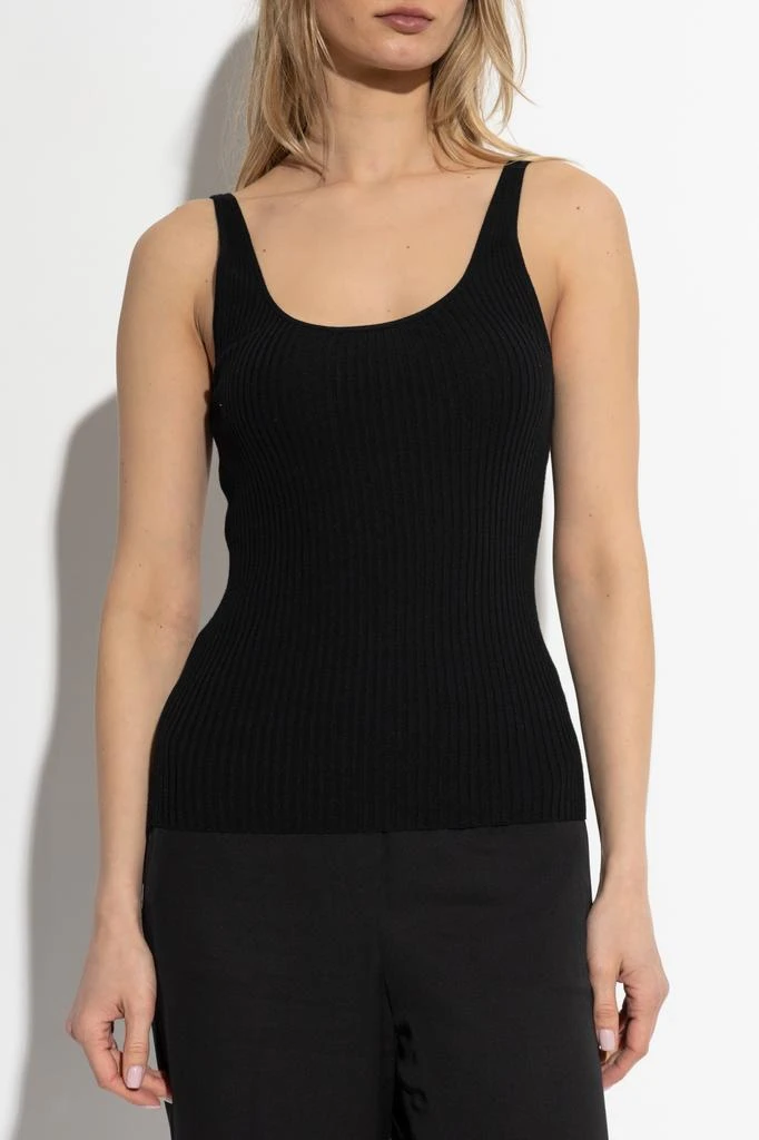 Theory Ribbed Sleeveless Top 3
