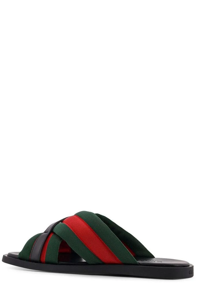 Gucci Gucci Interlocking G Web Sandals 3
