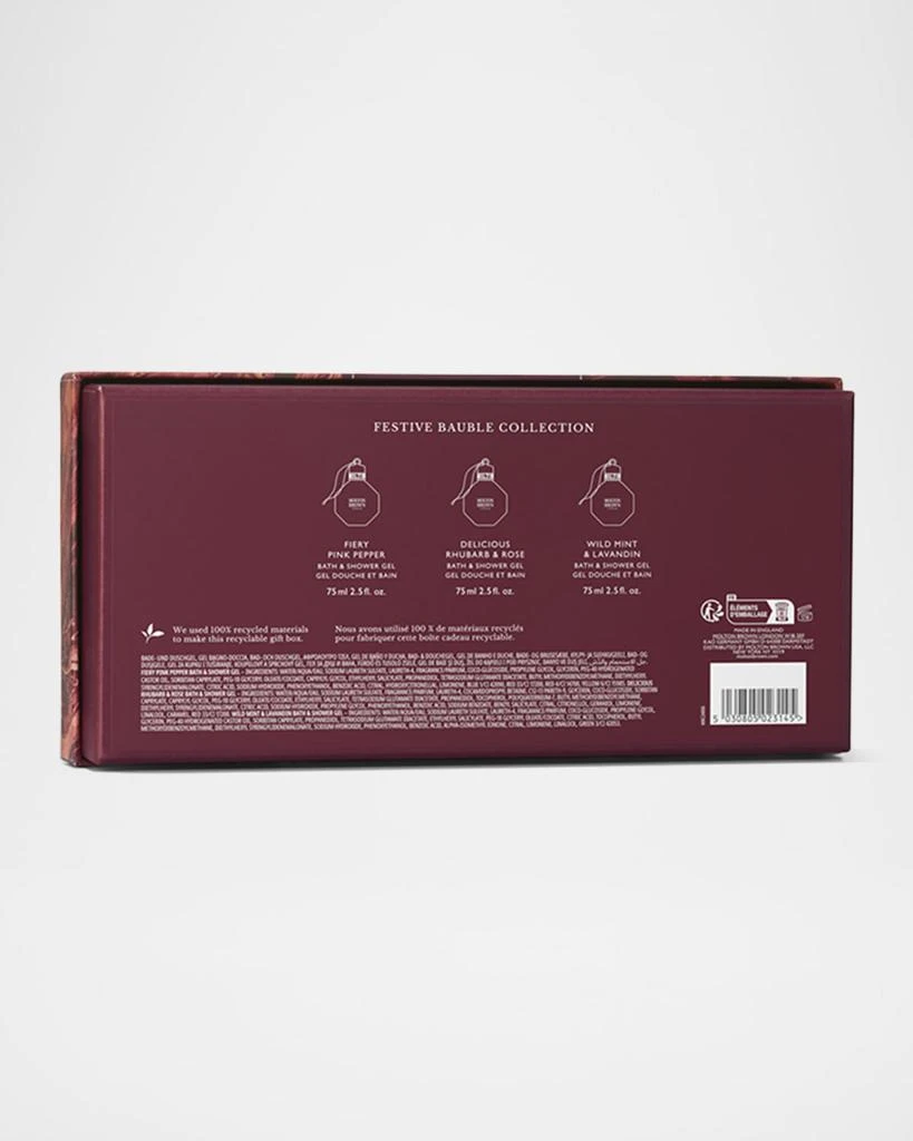 Molton Brown Festive Bauble Bath & Shower Gift Set, 3 x 2.5 oz. 3