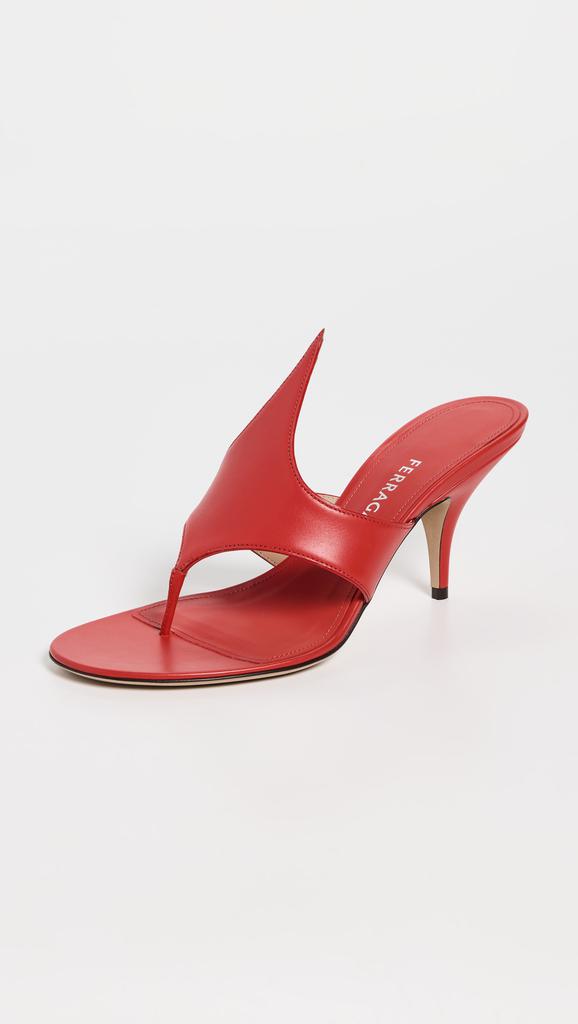 Salvatore Ferragamo Ladies Red Leather Altaire Ultra Fine