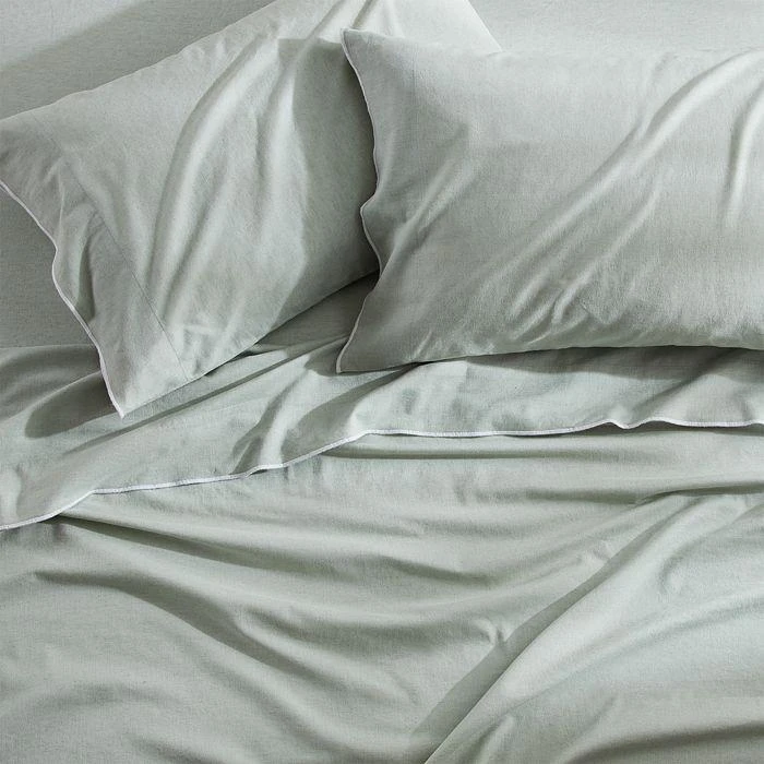 DKNY Washed Linen Sheet Set, King 4