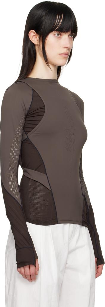 Hyein Seo Brown Track T-shirt