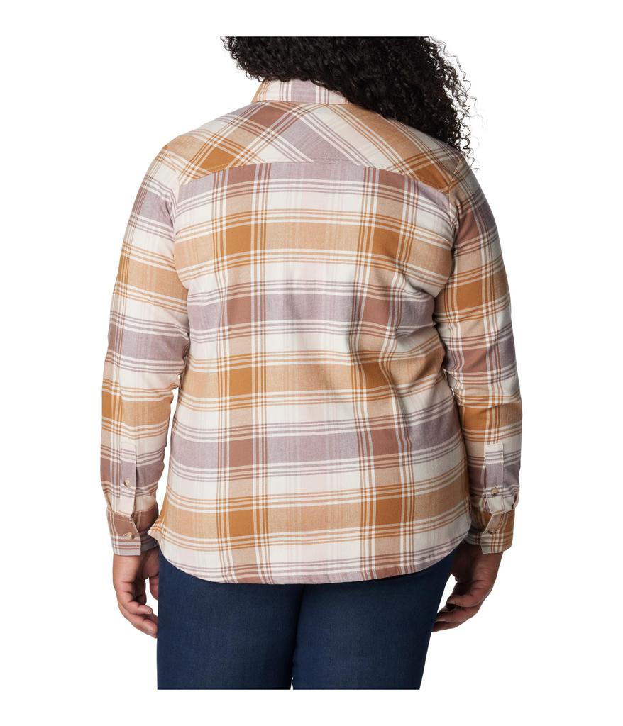 Columbia Plus Size Calico Basin™ Flannel Long Sleeve Shirt