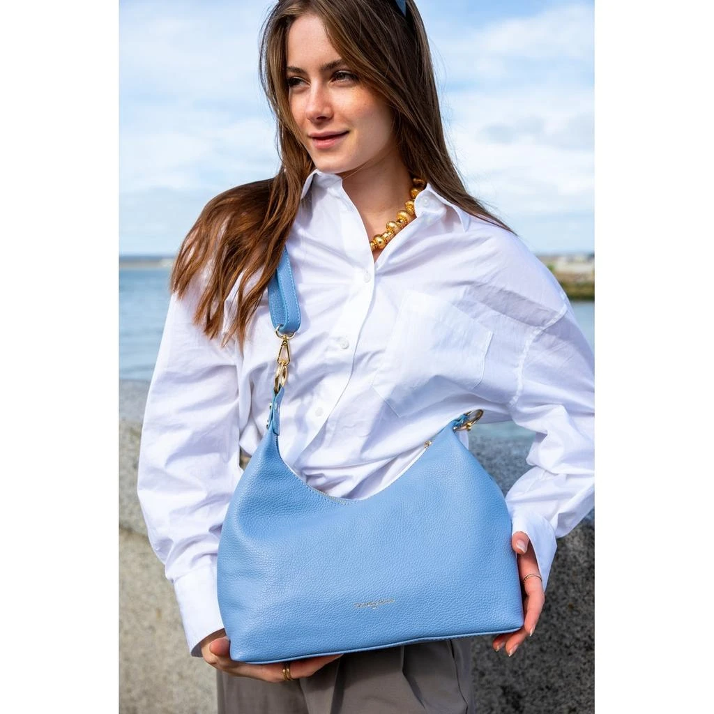 预计3周后发货 Victor & Hugo Sac A Bandouliere Oasis - Bleu Ciel - Femme 1