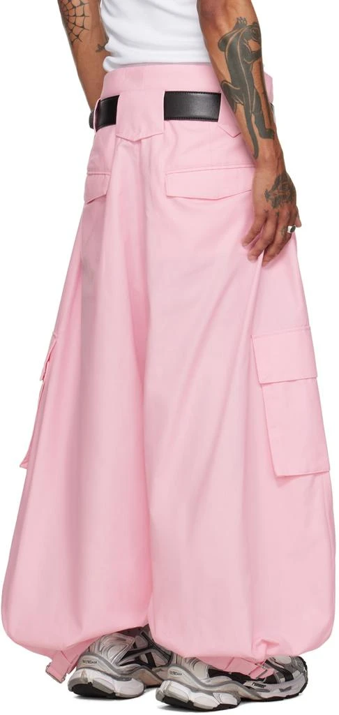 LU'U DAN Pink Tobi Cargo Pants 3
