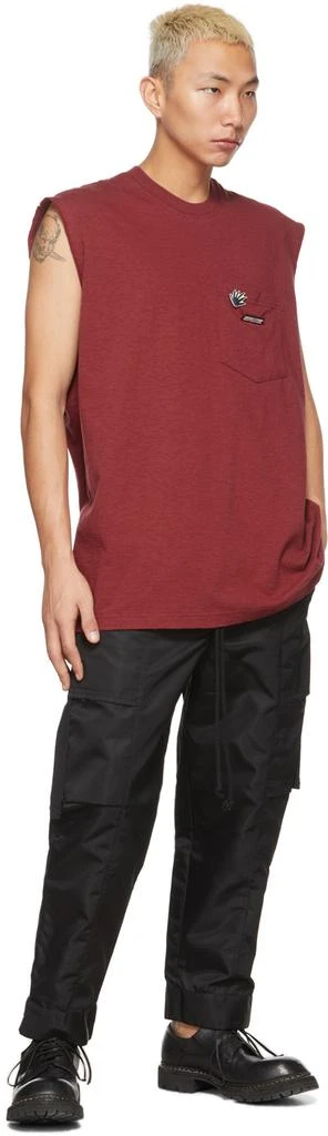 Song for the Mute Burgundy Tour Rome T-Shirt 4