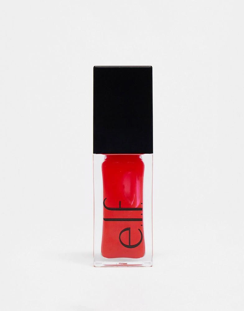 e.l.f. e.l.f. Glow Reviver Lip Oil -  Red Delicious 3
