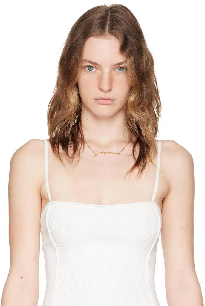 JACQUEMUS Gold Les Classiques 'La chaine Jacquemus' Necklace 2